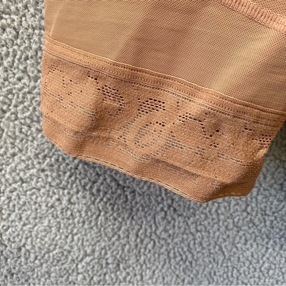 NEW Sonryse Mocha Shapewear Post Surgery Faja Zippered Crotch Open Bust 211BF - Picture 6 of 15